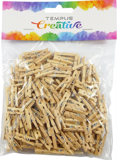 Obrázek produktu: Dřevěné kolíčky, přírodní 2,5 × 0,3 cm - 200 ks