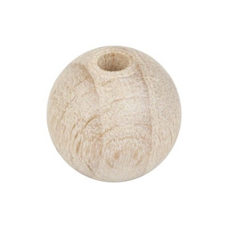 Obrázek produktu: Dřevěné korálky průměr 6 mm (118 ks)