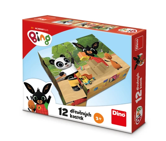 BING 12 Dřevěné licenční kostky