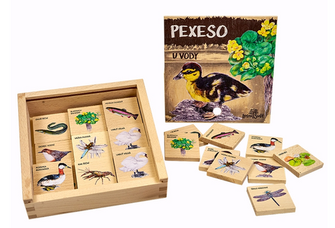 Obrázek produktu: Dřevěné pexeso - u vody