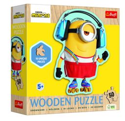 Obrázek produktu: Dřevěné puzzle Junior - Bláznivý mimoň 50 dílků