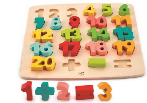 Obrázek produktu: Dřevěné puzzle s čísly