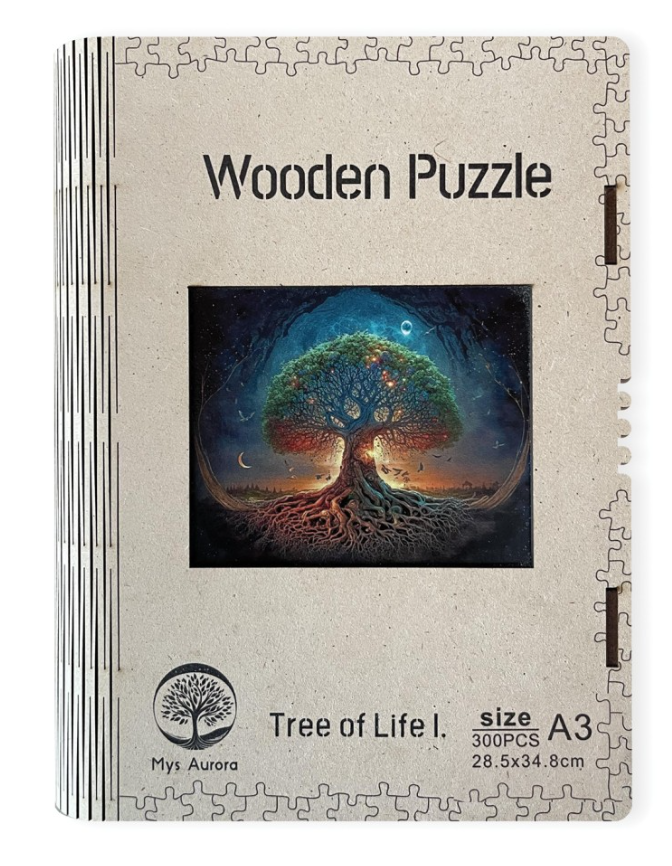 Epee Wooden puzzle Tree of Life I. A3