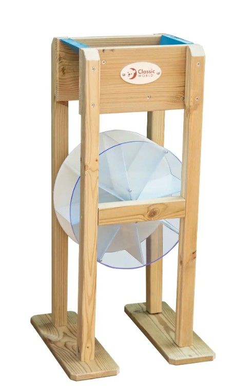 Dřevěný mlýnek na písek modrý Classic World
