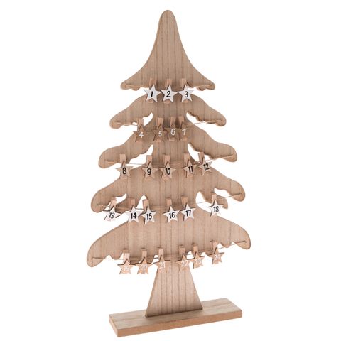 Obrázek produktu: Dřevěný stromek, advent