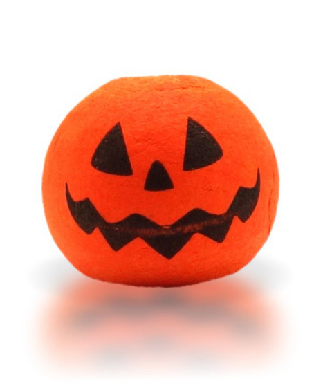 Obrázek produktu: Dýně - vatové jablíčko s tiskem pr. 40 x 35 mm - 5 ks