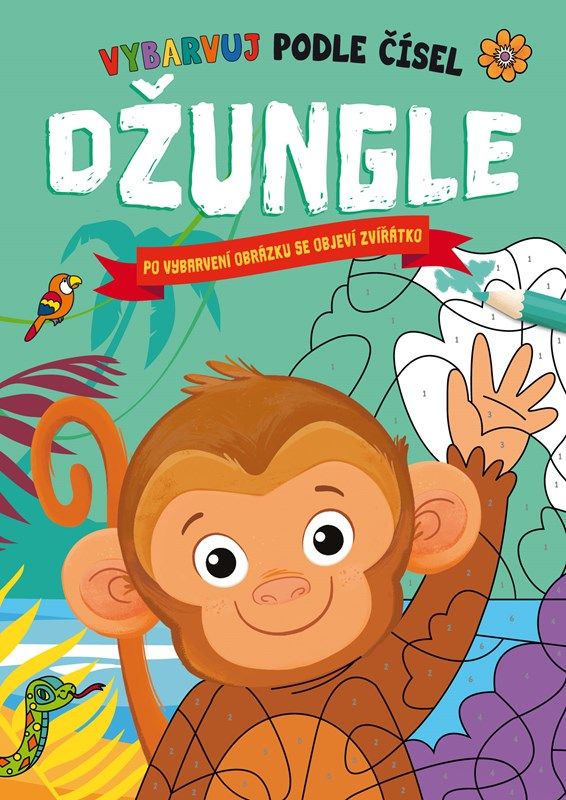Džungle / Vybarvuj podle čísel