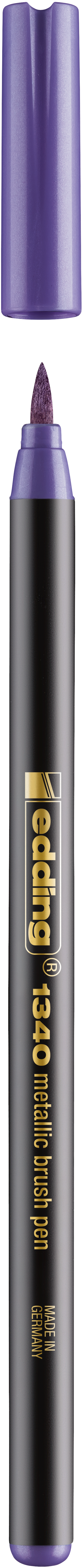 Obrázek produktu: Edding 1340 Štětcový fix, metalicky fialový (078)