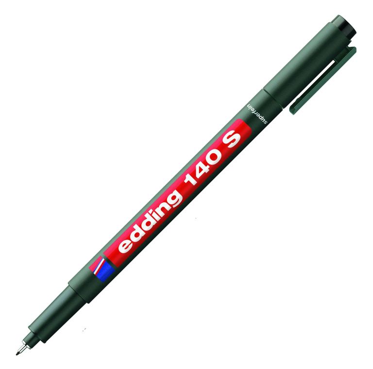 Popisovač na fólie Edding 140 S - černý, 0,3 mm