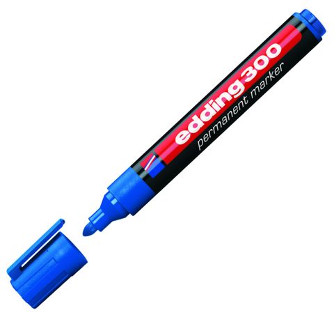 Obrázek produktu: Edding 300 Permanentní popisovač - modrý