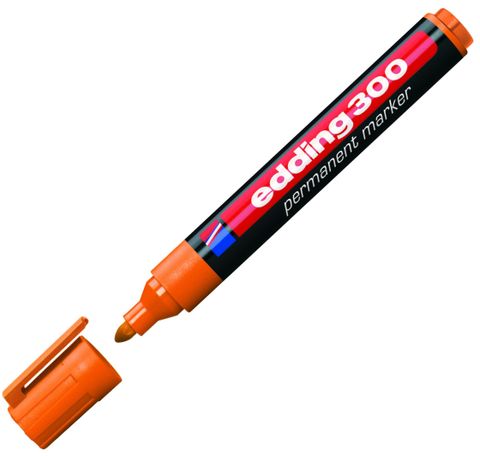 Obrázek produktu: Edding 300 Permanentní popisovač - oranžový