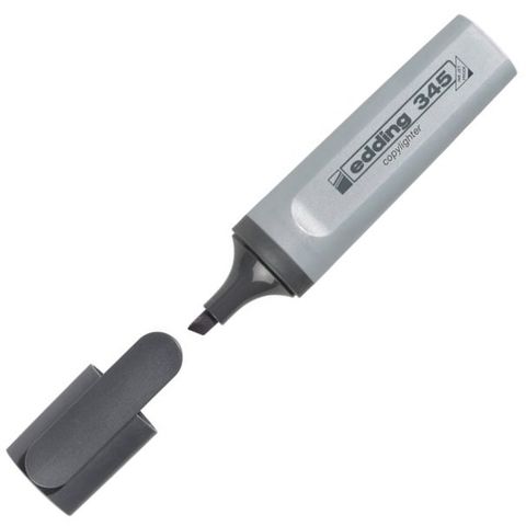 Obrázek produktu: Edding 345 Zvýrazňovač - šedý