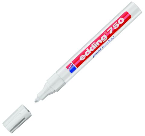 Obrázek produktu: Edding 750 Lakový popisovač - bílý