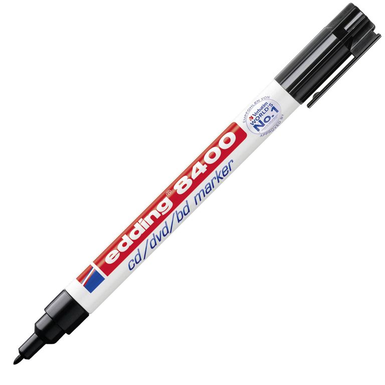 Popisovač na CD EDDING 8400, černý EDDING