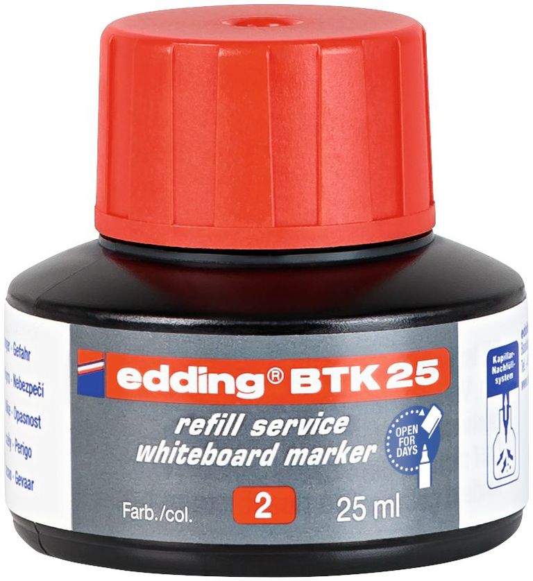 Náhradní inkoust pro popisovač edding 28/360,červená