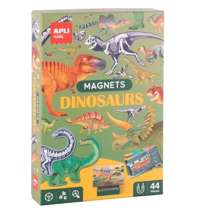 Edukační hra s magnety - Dinosauři