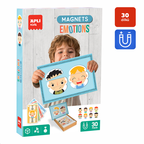 Obrázek produktu: Edukační hra s magnety - Emoce