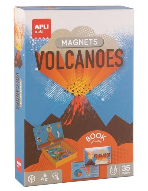 Obrázek produktu: Edukační hra s magnety - Sopky