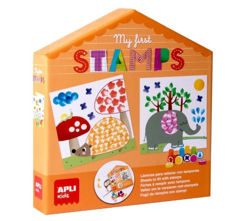 Edukační hra s razítky - My First Stamps