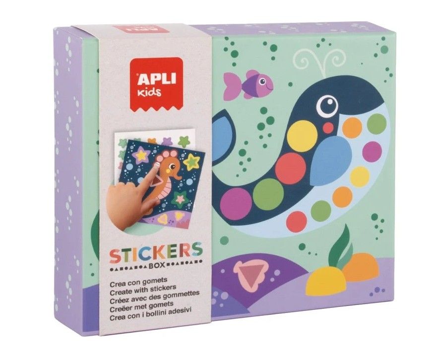 Edukační hra se samolepkami - Oceán