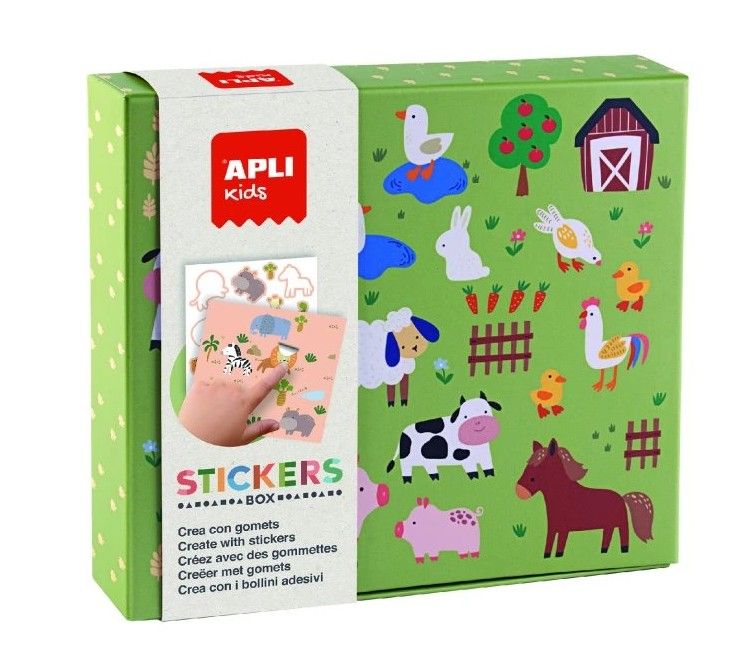 Edukační hra se samolepkami - Zvířátka a jejich prostředí