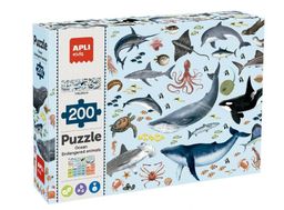Obrázek produktu: Edukační puzzle – Ohrožená zvířata v oceánu