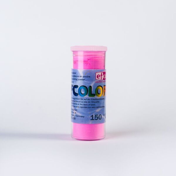Efcolor - Smaltovací prášek, 10 ml - neonově růžový