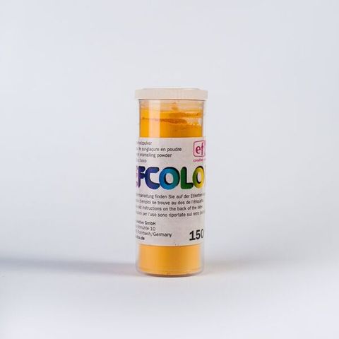 Obrázek produktu: Efcolor - Smaltovací prášek, 10 ml - zlatožlutý