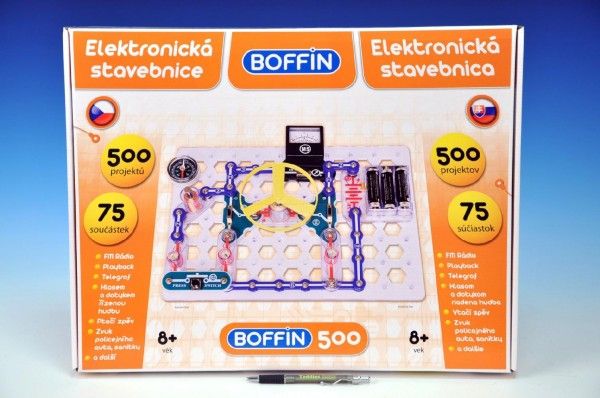 Elektronická stavebnice Boffin 500