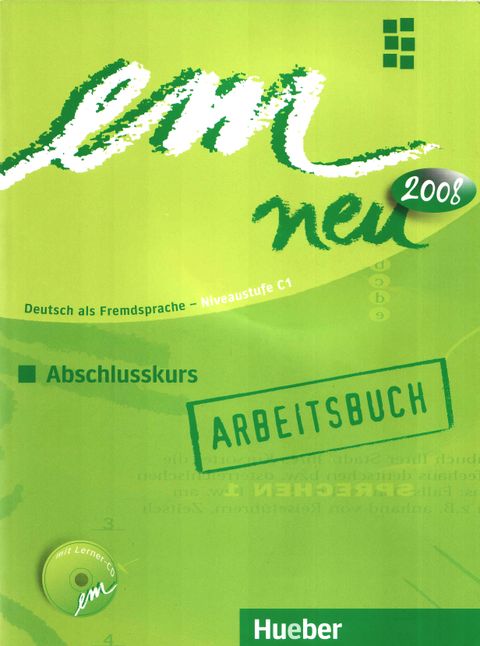 Obrázek produktu: em Neu Abschlusskurs 2008 Niveaustufe C1 - Arbeitsbuch
