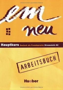 Obrázek produktu: em Neu Hauptkurs Niveaustufe B2-pracovní sešit