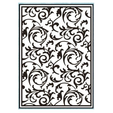 Obrázek produktu: Embosovací kapsa - Květinový vzor