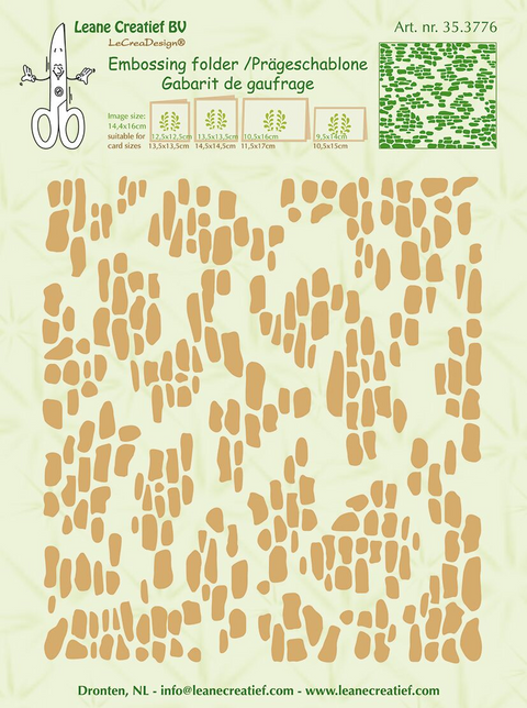 Obrázek produktu: Embosovací kapsa -  Pozadí zeď