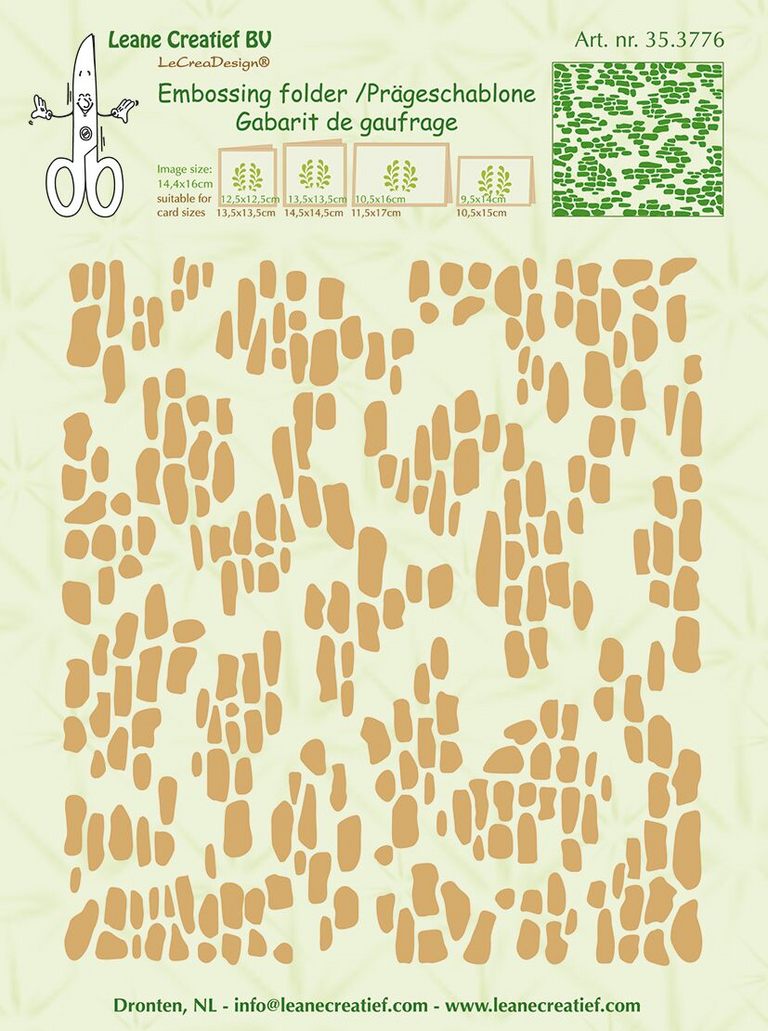 Embosovací kapsa -  Pozadí zeď