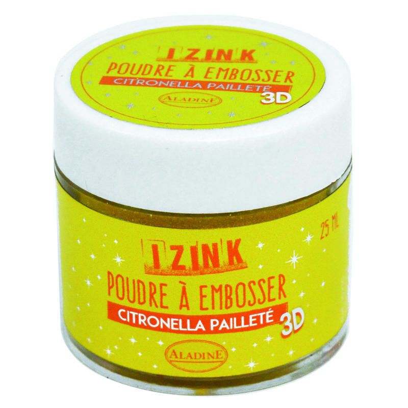 Embosovací prášek Aladine, IZINK - Citronella, 25 ml