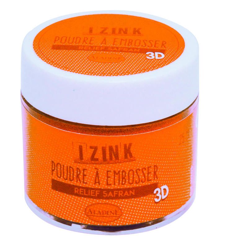 Embosovací prášek Aladine, IZINK - Safran, 25 ml