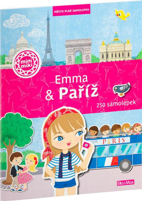 Obrázek produktu: EMMA & PAŘÍŽ – Město plné samolepek