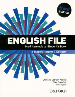 Obrázek produktu: English File Pre-intermediate third edition Students Book s anglicko-českým slovníčkem