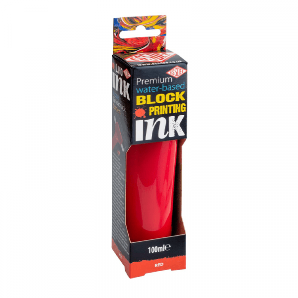 ESSDEE Premium barva na linoryt v tubě 100ml, Brilliant Red