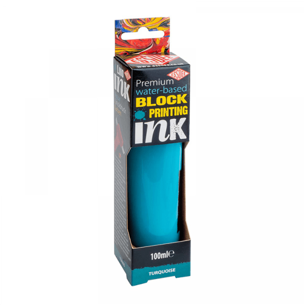 ESSDEE Premium barva na linoryt v tubě 100ml, Tyrkysová