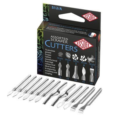 ESSDEE Škrabáky, 12 ks - 5 druhů