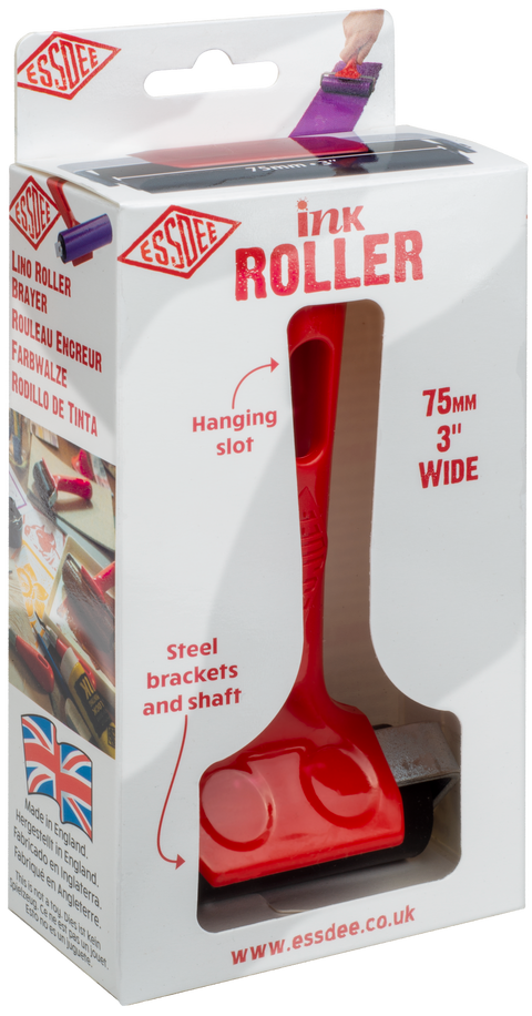 Obrázek produktu: ESSDEE váleček na linoryt, gumový 75 mm