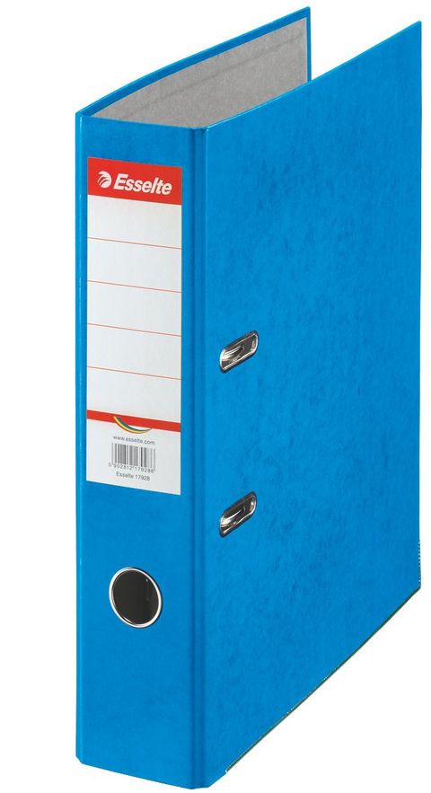 Obrázek produktu: Esselte Pořadač pákový Rainbow 7,5 cm kartonový - modrý