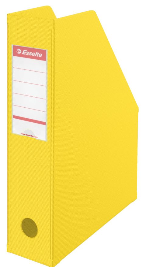 Obrázek produktu: Esselte Stojan na časopisy 7 cm - žlutý