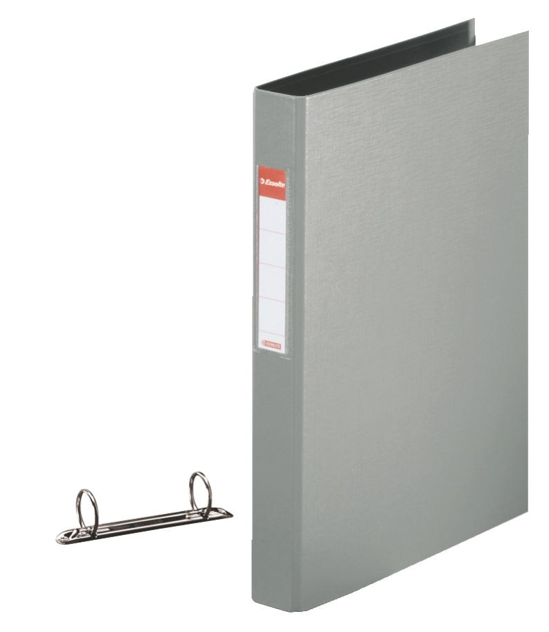 Esselte VIVIDA Pořadač 2 kr.celoplastový A4 - šedý