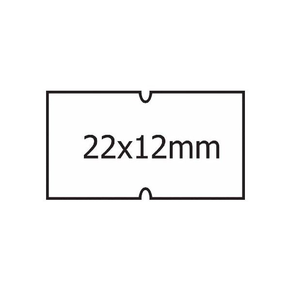 Levně Etikety do etiketovacích kleští COLA-PLY 22 ×12 mm - bílé