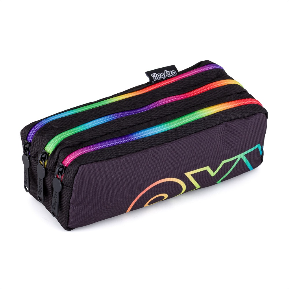 Etue - tři zipy - Rainbow