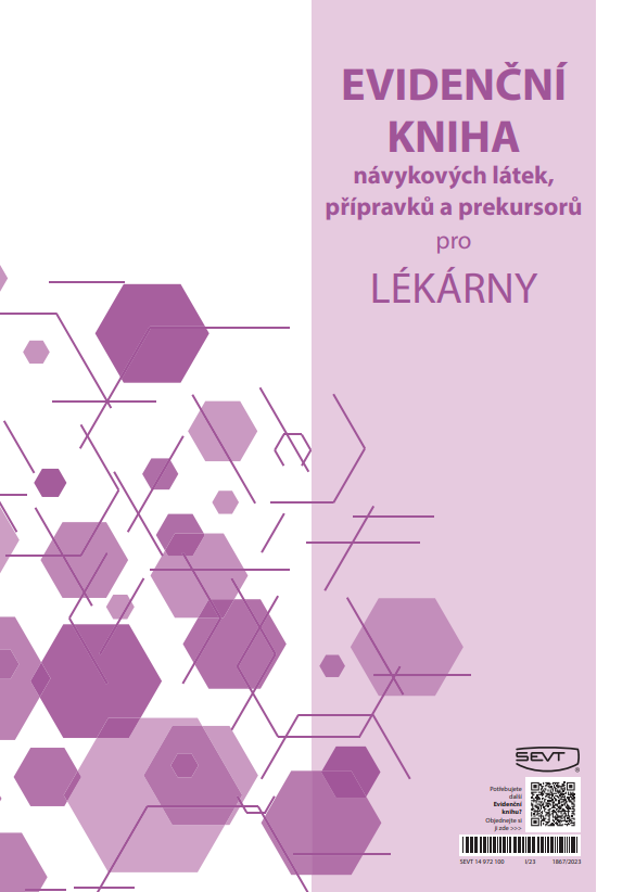 Evidenční kniha návykových látek pro lékárny