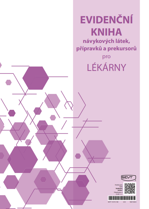Obrázek produktu: Evidenční kniha návykových látek pro lékárny