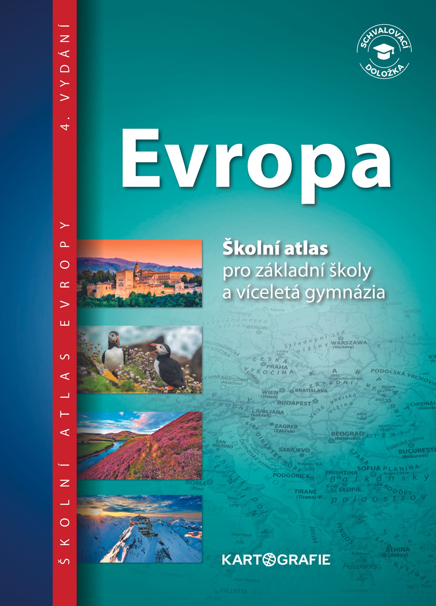 Evropa - školní atlas pro ZŠ a víceletá gymnázia